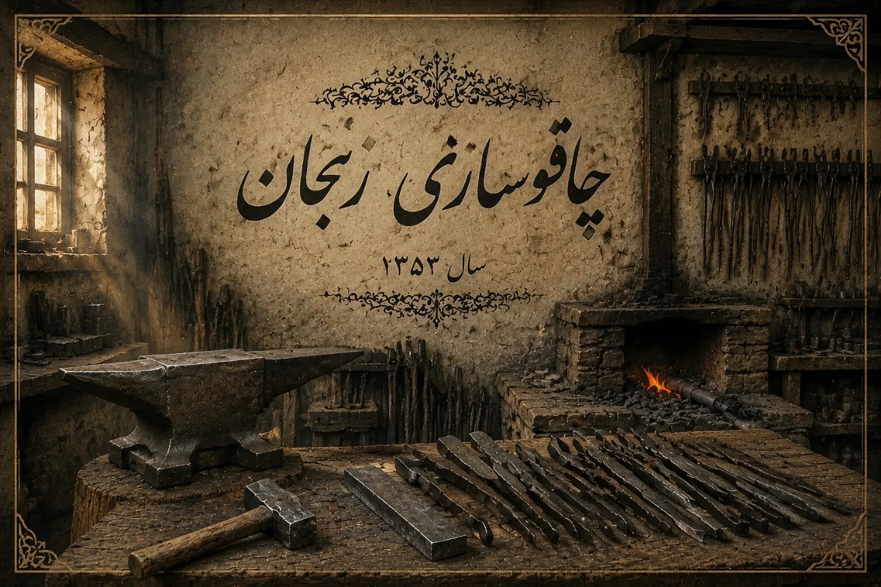 تاریخچه ی چاقو در زنجان