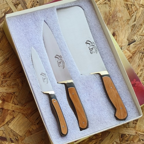 ست ۳تایی مدرن  سایز 2,4وساطور