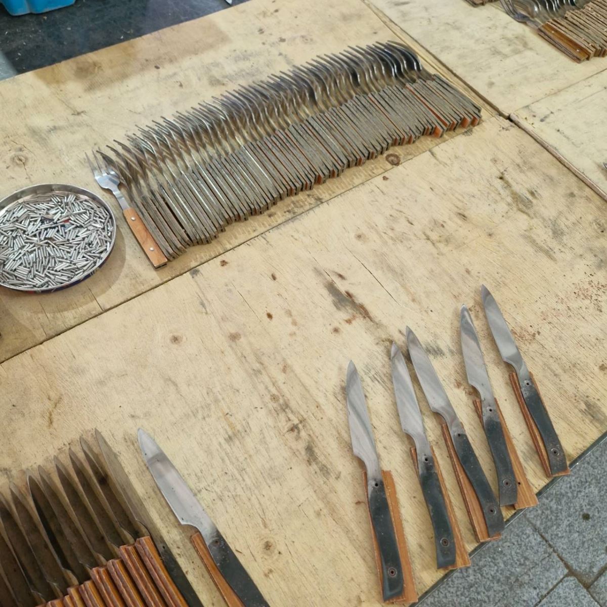 ست کارد و چنگال میوه خوری